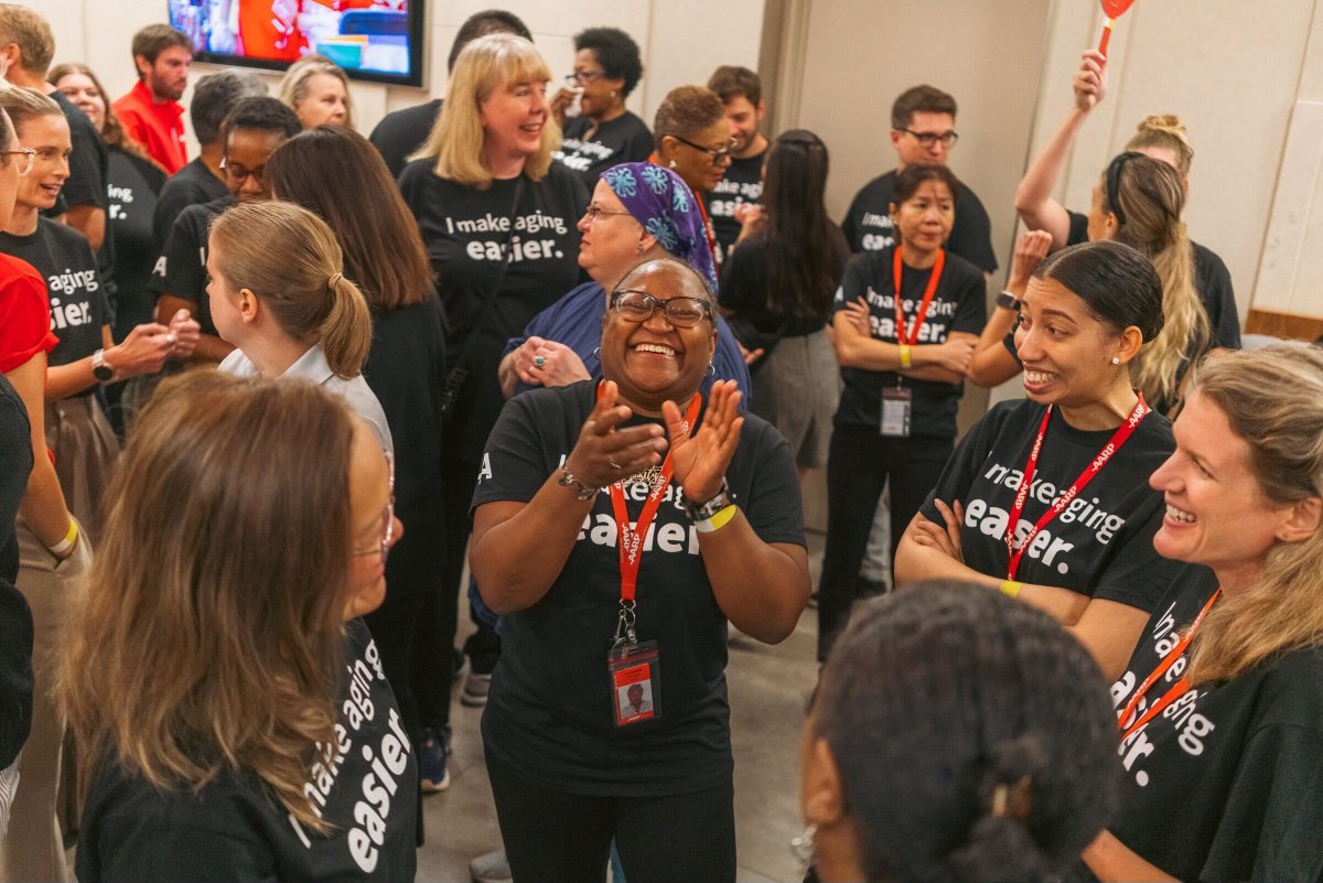 Jo Ann Jenkins (@joann_jenkins) on Twitter photo What a great, energy-filled meal pack event for this year's 9/11 Day of Service! Thank you to the more than 700 <a href="/AARP/">AARP</a> staff who came together to prepare 2,500 meal boxes for <a href="/foodbankmetrodc/">Capital Area Food Bank</a>, which will provide more than 13K meals; and 2,500 nutritious snack bags for <a href="/SOME_DC/">So Others Might Eat</a>. What a great, energy-filled meal pack event for this year's 9/11 Day of Service! Thank you to the more than 700 <a href="/AARP/">AARP</a> staff who came together to prepare 2,500 meal boxes for <a href="/foodbankmetrodc/">Capital Area Food Bank</a>, which will provide more than 13K meals; and 2,500 nutritious snack bags for <a href="/SOME_DC/">So Others Might Eat</a>.