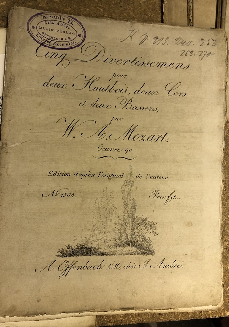 So this was fun! Over the summer our office visited the historic André Archive in Offenbach, where we saw lithographic stones, some printed Mozart, and bundles of letters.
The archive isn't open to the public so here are some photos:
rism.info/events/2024/09…