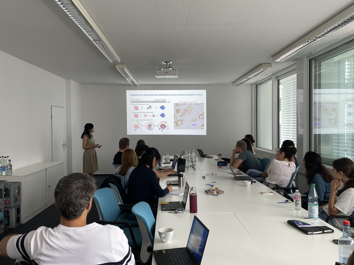 Another fantastic start to the week. This Monday we had a visit from Dr. Phyllis Fung-Yi Cheung, the Junior Group Leader for Spatiotemporal Tumor Heterogeneity at @DKTK Essen. We are looking forward to exciting collaborations. #CancerResearch #targetedtherapy