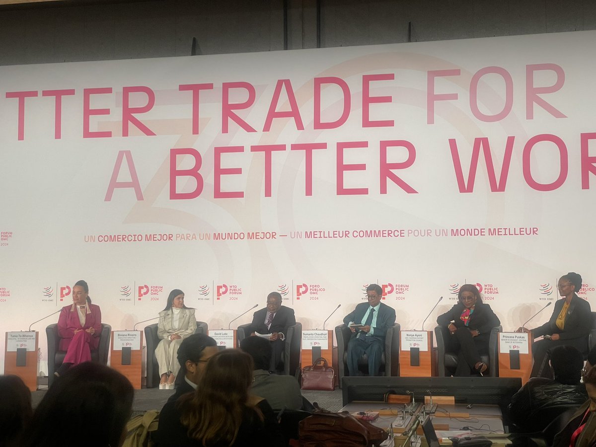 Elitsa Garnizova (@egarnizova) on Twitter photo On stage: Princess Puskas - a proud member of <a href="/TradeExperettes/">TradeExperettes</a> shares that being a member has started her journey in #tradepolicy. Joined by Professor David Luke <a href="/AfricaAtLSE/">Firoz Lalji Institute for Africa</a> in the discussion on market access and domestic policies on the path to economic growth #WTOPublicForum On stage: Princess Puskas - a proud member of <a href="/TradeExperettes/">TradeExperettes</a> shares that being a member has started her journey in #tradepolicy. Joined by Professor David Luke <a href="/AfricaAtLSE/">Firoz Lalji Institute for Africa</a> in the discussion on market access and domestic policies on the path to economic growth #WTOPublicForum