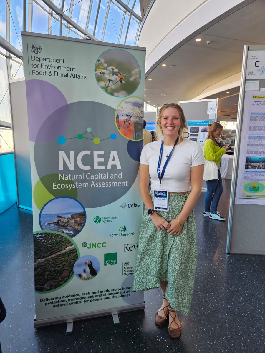 Delighted to have been able to share some of my PhD research with @ICES_ASC whilst also sharing some of the incredible work Defra's mNCEA programme has been doing.
It's been a brilliant conference and nice to catch up with some familiar faces. #ICESASC24