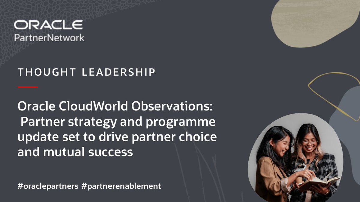 Oracle EMEA PartnerNetwork tweet media