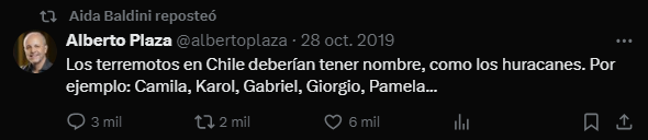 matiasasun's tweet photo. Uno respeta que primen criterios técnicos antes que las lealtades políticas, pero cómo me explican que Aida Baldini, que está de acuerdo con tratar de "terremoto" al presidente sea nombrada directora de CONAF. Mi no entender qué criterio se está usando
https://t.co/bgTviLRvD4 https://t.co/bO3ox6H6Ea