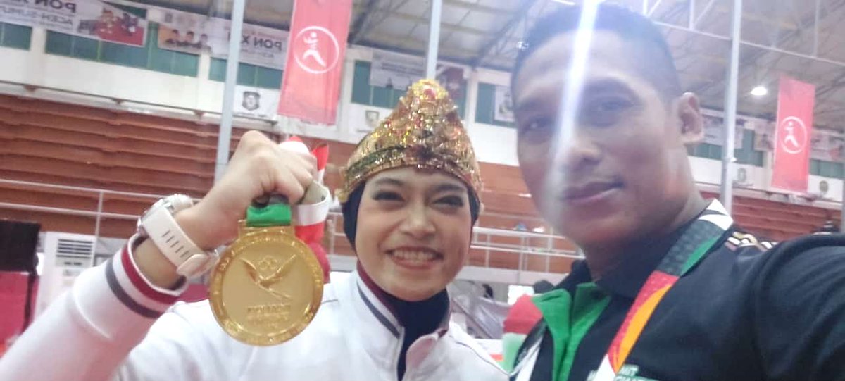pshtsumut's tweet photo. Alhamdulillah atlit silat DKI Jakarta,mbak puspa arumsari meraih emas di PON XXI Aceh-Sumut 2024.
#psht #pshtjaya #pshtsumut https://t.co/Wvg219vz6J