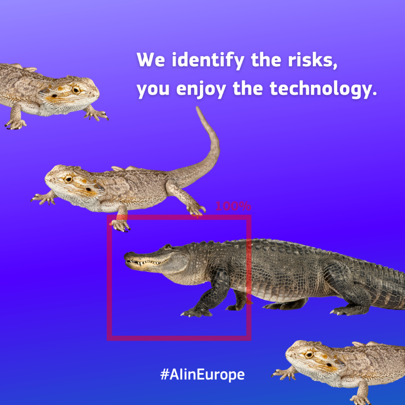 DigitalEU's tweet photo. ➖ Risks
➕ Innovation
 
The AI innovation package will give start-ups access to key “raw materials” of #AI: data, computing power, algorithms &amp; talent.
 
It connects AI start-ups with industrial users to foster trustworthy AI applications across Europe’s industrial ecosystems.