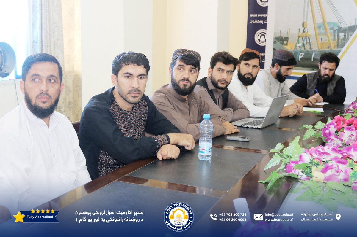 bostuniversity's tweet photo. د افغانستان په اقتصادي وده کي د ټاپي پروژې پر ونډه څېړنیز کنفرانس وړاندي سو

 د بُست پوهنتون د اقتصاد او حقوقو پوهنځیو د افغانستان په اقتصادي وده کي د ټاپي پروژې پر ونډه او ارزښت علمي څېړنیز کنفرانس وړاندي کړ.

 #bostuniversity https://t.co/lbWZlrcQod