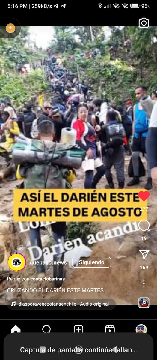 alexjbeta2303's tweet photo. @realTrumpNewsX He Lost it! It's to late for You! The Darién Rivers it's full bookings 11.000 millions of inmigrants.the freedoms of inmigrants know! https://t.co/k2Gutotfz8