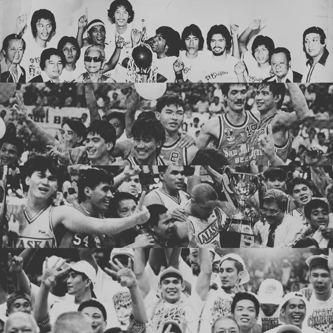 rusvolleyteam8's tweet photo. In the history of Philippine sports, there have only been four teams to achieve a rare Grand Slam.

All four are from PBA: Crispa, San Miguel, Alaska and San Mig Coffee.

Tonight, PVL finally got its own, and it bleeds pink. 

Tonight, Creamline did the improbable. https://t.co/4zRIHiXwqT
