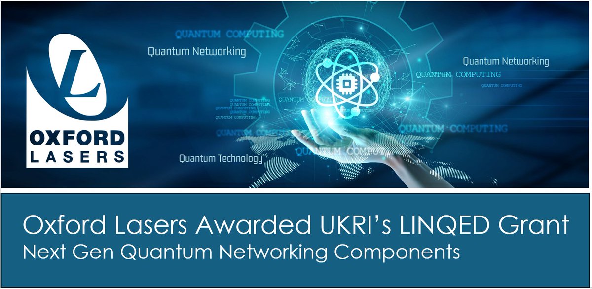 Oxford Lasers awarded collaborative UKRI LINQED program grant in #quantum #technology component development - precision laser micromachining in the creation of miniaturised ion traps  oxfordlasers.com/news/ukri-gran…