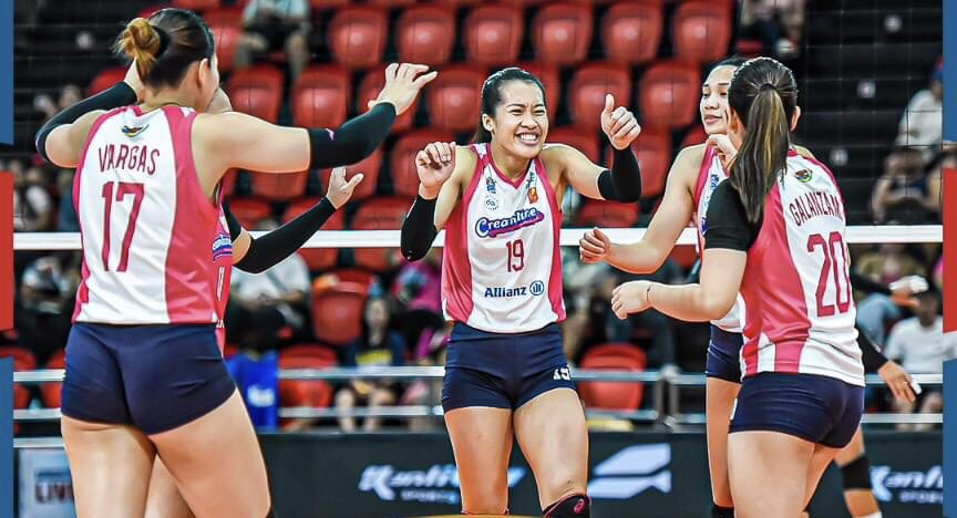 Q U E E N β’ H E L L A πΈπ» (@queenhellaxx) on Twitter photo Creamline beats Cignal in 5 sets!! Congrats Creamline!! Your PVL All Filipino, Reinforced and Invitational Conference Champions!!! ππ₯°
#PVLInvitationalConference Creamline beats Cignal in 5 sets!! Congrats Creamline!! Your PVL All Filipino, Reinforced and Invitational Conference Champions!!! ππ₯°
#PVLInvitationalConference