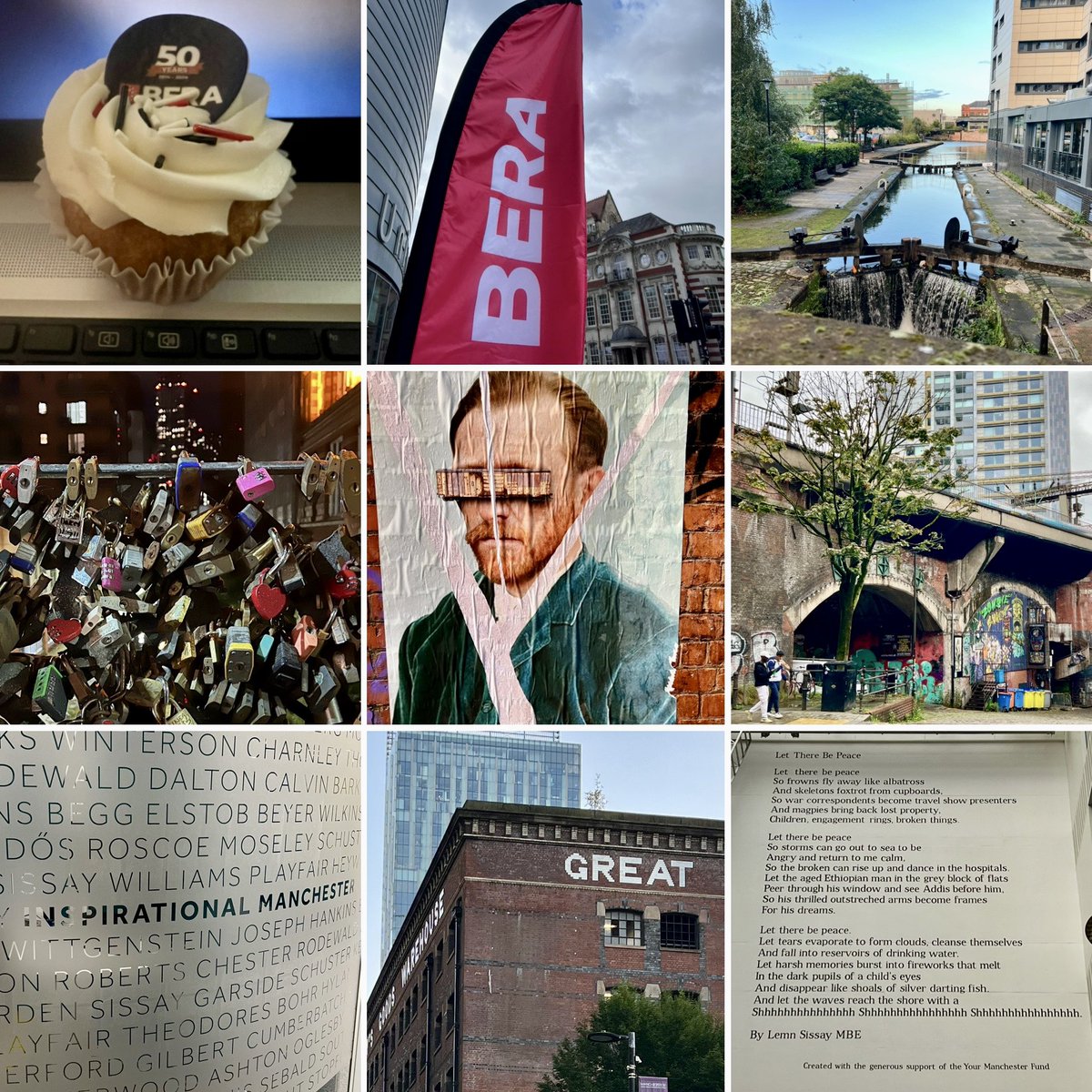 #BERAWERA2024 Day 4: #celebrating 50Yrs of #educational #research with multiple #perspectives &amp; #voices #unlocking #knowledge #teaching &amp; #learning . 100s of #lessons in #education , a #diverse #lens , with every #talk #Inspirational &amp; a #challenge . #Manchester is #GREAT !