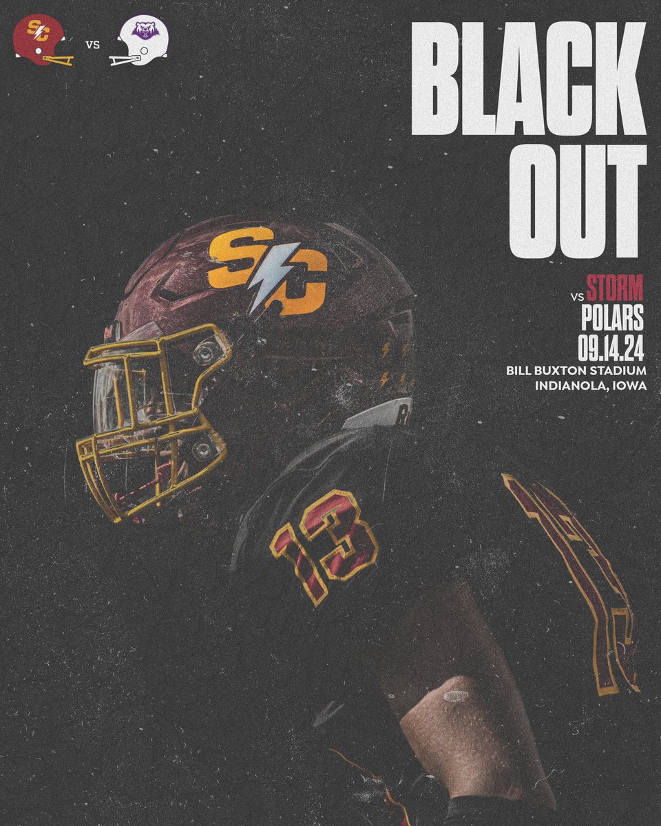 Simpson Football ⚡️ (@scstormfootball) on Twitter photo A night game at The Bill calls for a 𝐁𝐋𝐀𝐂𝐊 𝐎𝐔𝐓 ⚫️⚫️⚫️
linktr.ee/simpsonfootball
 
#rollriversFB #d3fb A night game at The Bill calls for a 𝐁𝐋𝐀𝐂𝐊 𝐎𝐔𝐓 ⚫️⚫️⚫️
linktr.ee/simpsonfootball
 
#rollriversFB #d3fb