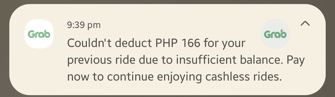 wonwoowu's tweet photo. @grabph hi Grab, I can't seem to pay for my previous GrabCar ride. It says I have insufficient balance in my chosen payment method, but I have more than enough. Please resolve this https://t.co/LObQdZbaK1