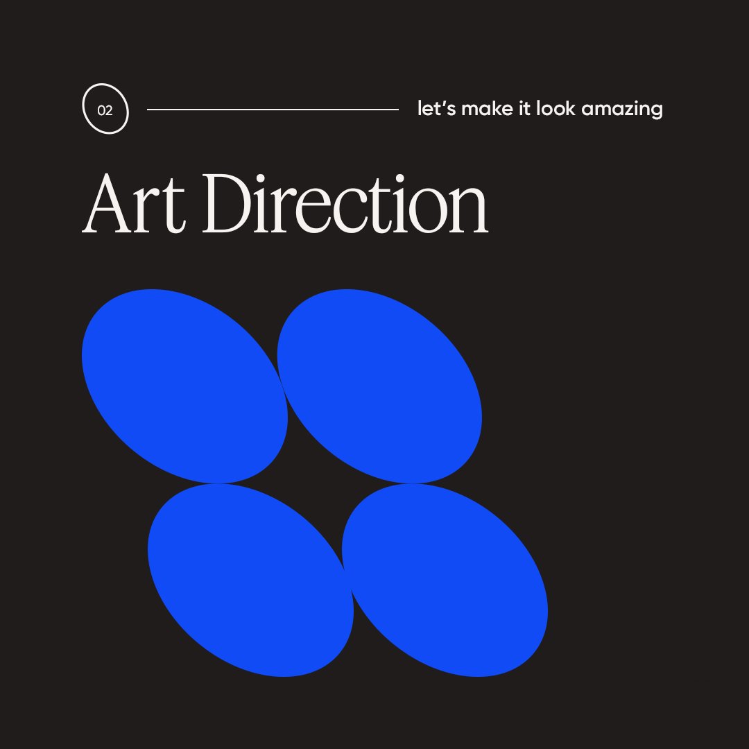 ✨ ⁠Art Direction. Let's make it look amazing!⁠ We offer design packages to help companies develop a unique identity and create memorable user experiences.⁠

#artdirection #branddesign #creativestudio #creativeagency #designstudio #brandingagency #nashvilledesign #DesignUps