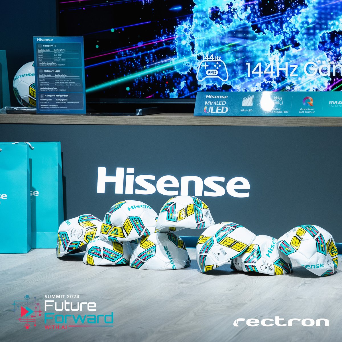 📺🌟 Experience Hisense’s cutting-edge displays and appliances from our event! Hisense is redefining home entertainment and lifestyle innovation.

📸
#HisenseShowcase #HomeInnovation #RectronSummit24