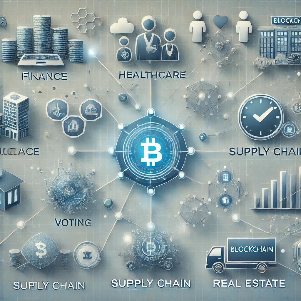 ehtreasurer's tweet image. 🌍 Blockchain isn’t just for #Bitcoin. It’s used in healthcare for keeping confidential records, in voting systems to reduce fraud, and even in tracking goods from farms to grocery stores to ensure they are fresh and ethically sourced! #BlockchainUses