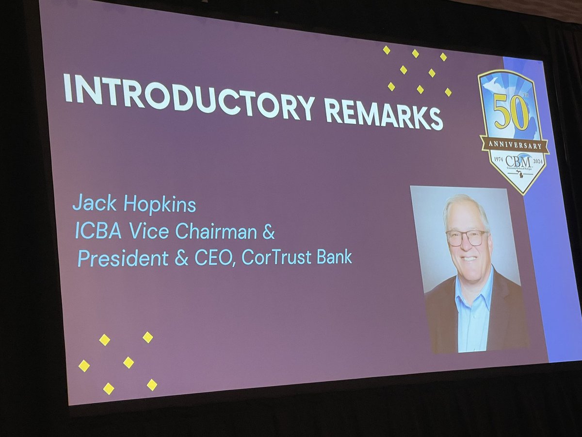 Barret School (@barretbanking) on Twitter photo Always great to catch up with so many <a href="/ICBA/">Independent Community Bankers of America</a> friends - <a href="/schneiderjoe05/">Joe Schneider</a> <a href="/mikeburkejr/">Mike Burke</a> <a href="/ChoiceOneBank/">ChoiceOne Bank</a> <a href="/JackEHopkins/">Jack Hopkins</a> <a href="/Ginahops/">Gina Hopkins</a> <a href="/cortrustbank/">CorTrust Bank</a> Always great to catch up with so many <a href="/ICBA/">Independent Community Bankers of America</a> friends - <a href="/schneiderjoe05/">Joe Schneider</a> <a href="/mikeburkejr/">Mike Burke</a> <a href="/ChoiceOneBank/">ChoiceOne Bank</a> <a href="/JackEHopkins/">Jack Hopkins</a> <a href="/Ginahops/">Gina Hopkins</a> <a href="/cortrustbank/">CorTrust Bank</a>