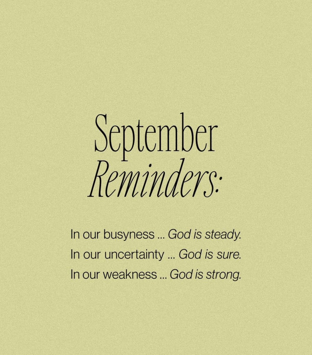 FCCMedinaOhio's tweet photo. Thursday’s Thought: September Reminders 🍃 https://t.co/ApshfOu4de