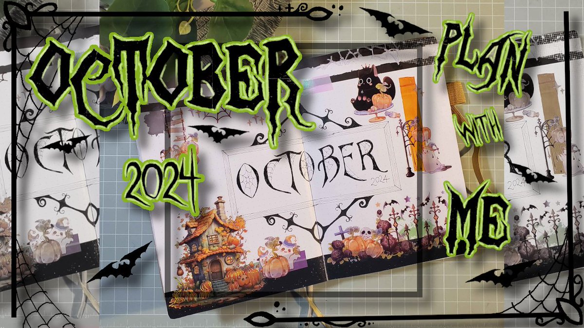 Happy Spooky Season! Check out my Halloween Themed Bullet Journal!

Watch Here! --------> youtu.be/uinOC-MWoNI