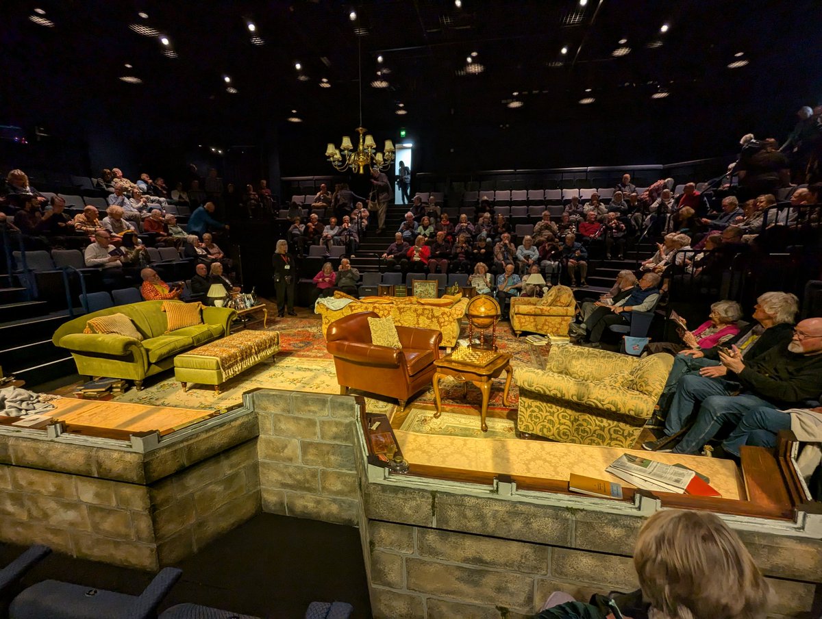 Back in my happy place...
#scarborough
<a href="/thesjt/">Stephen Joseph Theatre</a> 
#alanayckbourn