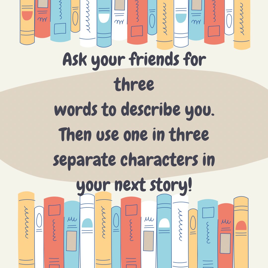 Get_Edited's tweet image. Hey writers! We’ve got a fun one for you today. They say all characters have a little bit of the writer in them, so let’s show that in action! Happy writing!

#writelife #stories #writersoftwitter #getedited