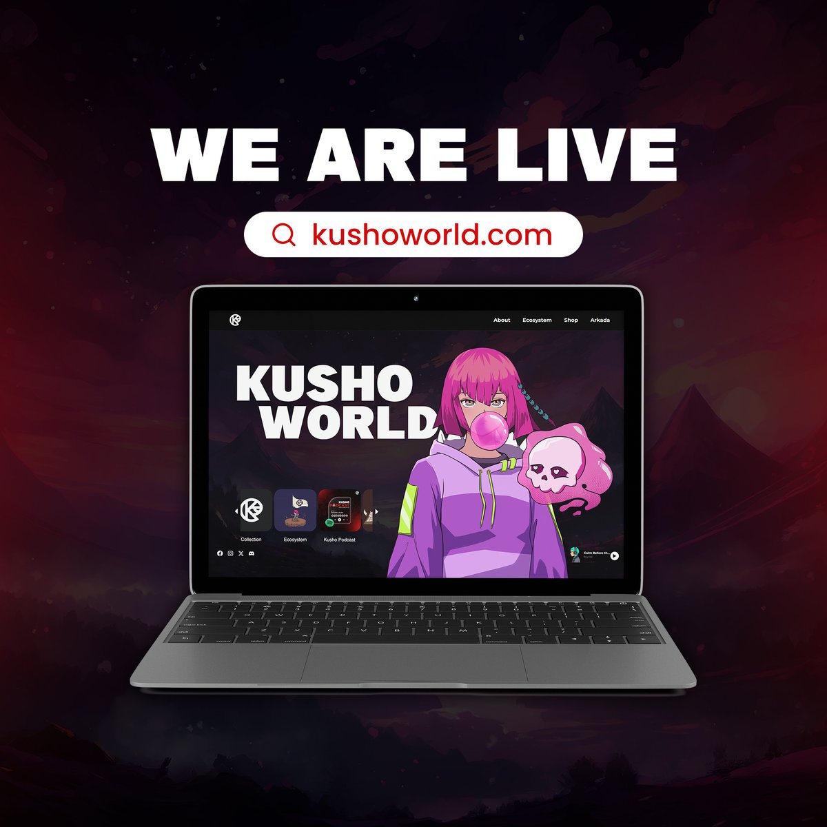 Kusho_World's tweet photo. Our official site is live: https://t.co/XAl0tzKQpF 💻

We also unveil our new mission:

Bringing the most online nation, onchain.🇵🇭

Filipinos are the most online nation, averaging 10hrs+ per day online. And with it we have the incredible opportunity to uplift lives by bringing them to opportunities onchain.

We believe this can be achieved through a community protocol that allows for Kusho community builders to create on top of the Kusho IP, products, and ecosystem.

We believe in greatness from small beginnings. We’ve come back from a rugged abandonment, to now having a contributor team of 12+, including global developer talent, our own products (launching), brand partners, and more unraveling.

Our holder base consists of top Filipino talent in Web3 globally recognized in companies and projects like @SkyMavisHQ , @YieldGuild , @coinsph , @BayaniChain , @blockchainspc , and more importantly— a base with the upcoming Gen-Z generation that are receptive to blockchain. We’ve onboarded students via work with schools like the University of the Philippines Los Banos, University of Perpetual Health, San Beda Alabang and plan to do more through novel means through what we and the community build.

This site is a glimpse into our mission and journey. We welcome you to build with Kusho World.

https://t.co/XAl0tzKQpF 💻