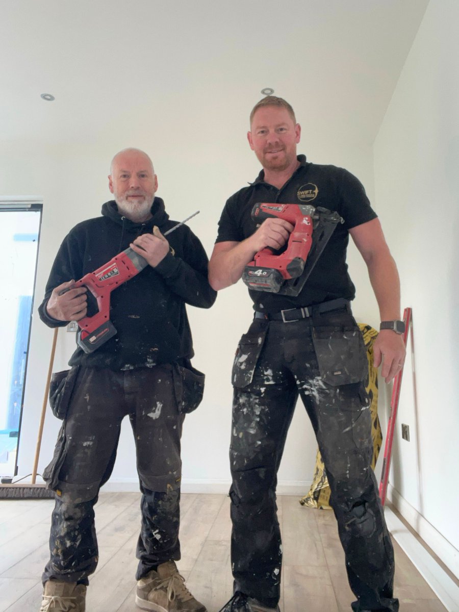 Happy Friday from our  installation team in Southport! 🌟
A big shoutout to Mark &amp; David, who have been meticulously working on a complex project over the past few weeks. Their dedication, skill, and attention to detail have been outstanding, and we couldn’t be more grateful.