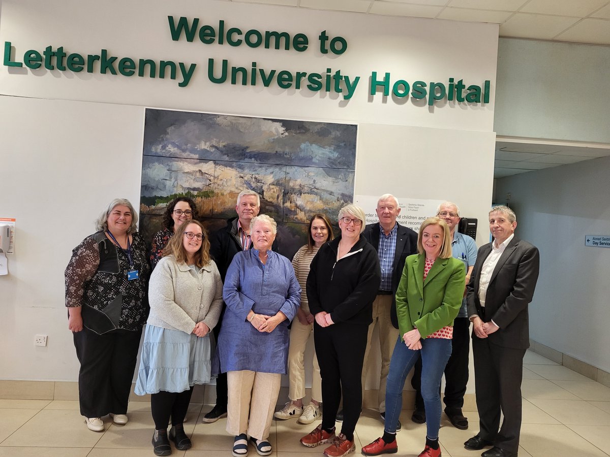 Letterkenny University Hospital relaunch Patient and Family Experience Group. 

The newly formed voluntary group are working with staff to improve services for patients and their families and are developing a number of new initiatives in LUH.

Full story➡️ saolta.ie/news/letterken…