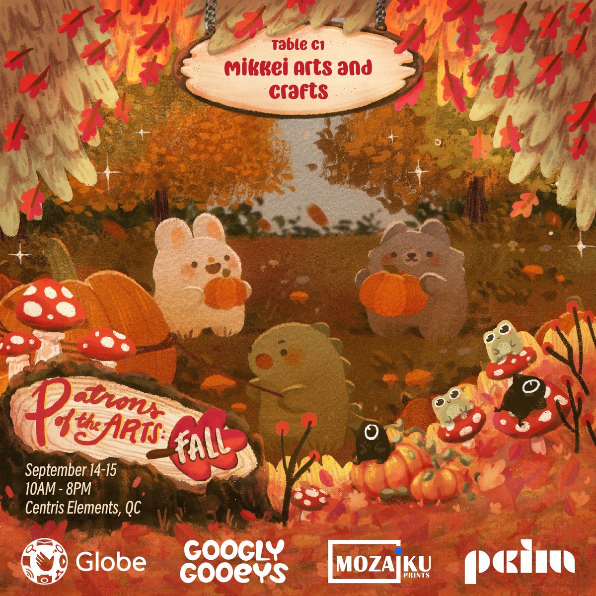 mikaiiarts's tweet photo. [shares are appreciated!]

MikKei Arts and Crafts Merch Catalog for Patrons of the Arts: Fall 🍂💛🍁

Find us at Table C1! 

September 14-15, 2024
Elements at Centris

#PatronsoftheArts #PoTAFall https://t.co/g11Ky4AKno