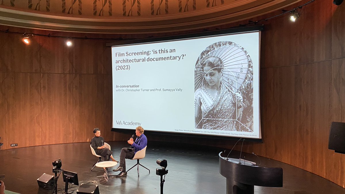 John Darlington 𓅪 (@johnd_wmfb) on Twitter photo Fab premiere yesterday <a href="/V_and_A/">V&A</a> where we <a href="/WorldMonuments/">World Monuments Fund</a> teamed up with <a href="/mmcasrilanka/">museum of modern and contemporary art sri lanka</a>, Sumayya Vally of <a href="/_counterspace/">Counterspace</a> & Chris Turner for ‘is this an architectural documentary’ a gorgeous film by Irushi Tennekoon, Sumedha Kelegama & Sumudu Athukorala looking at Minnette De Silva Fab premiere yesterday <a href="/V_and_A/">V&A</a> where we <a href="/WorldMonuments/">World Monuments Fund</a> teamed up with <a href="/mmcasrilanka/">museum of modern and contemporary art sri lanka</a>, Sumayya Vally of <a href="/_counterspace/">Counterspace</a> & Chris Turner for ‘is this an architectural documentary’ a gorgeous film by Irushi Tennekoon, Sumedha Kelegama & Sumudu Athukorala looking at Minnette De Silva