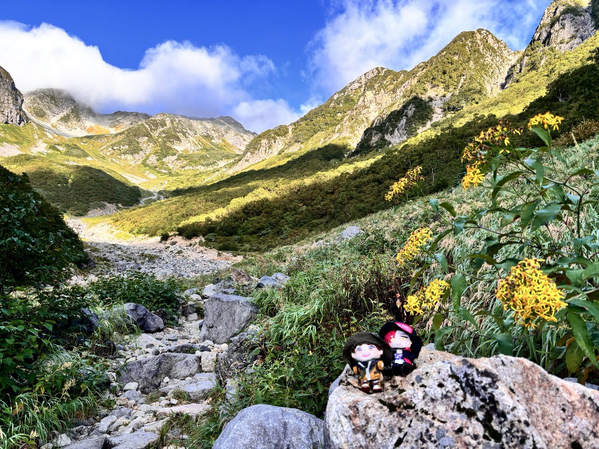 「槍ヶ岳無事下山してきました!相変わらずのソロ登山2泊3日の冒険だったけど、気にか」|エーテルのイラスト