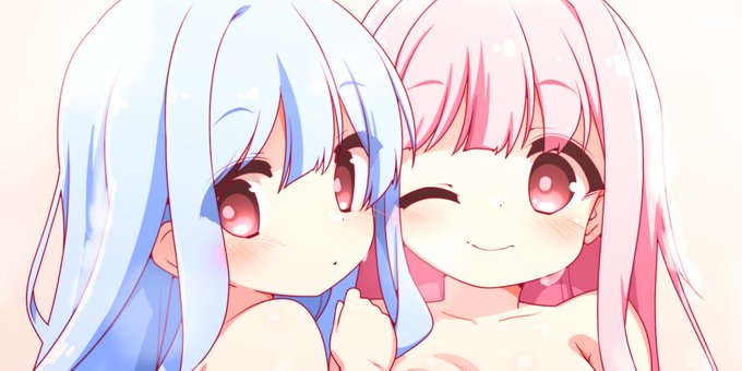 いつの間にかお風呂蕾姉妹の絵が
ファンボックスで公開停止中になってたので
モザ強くして再審査にだしました 