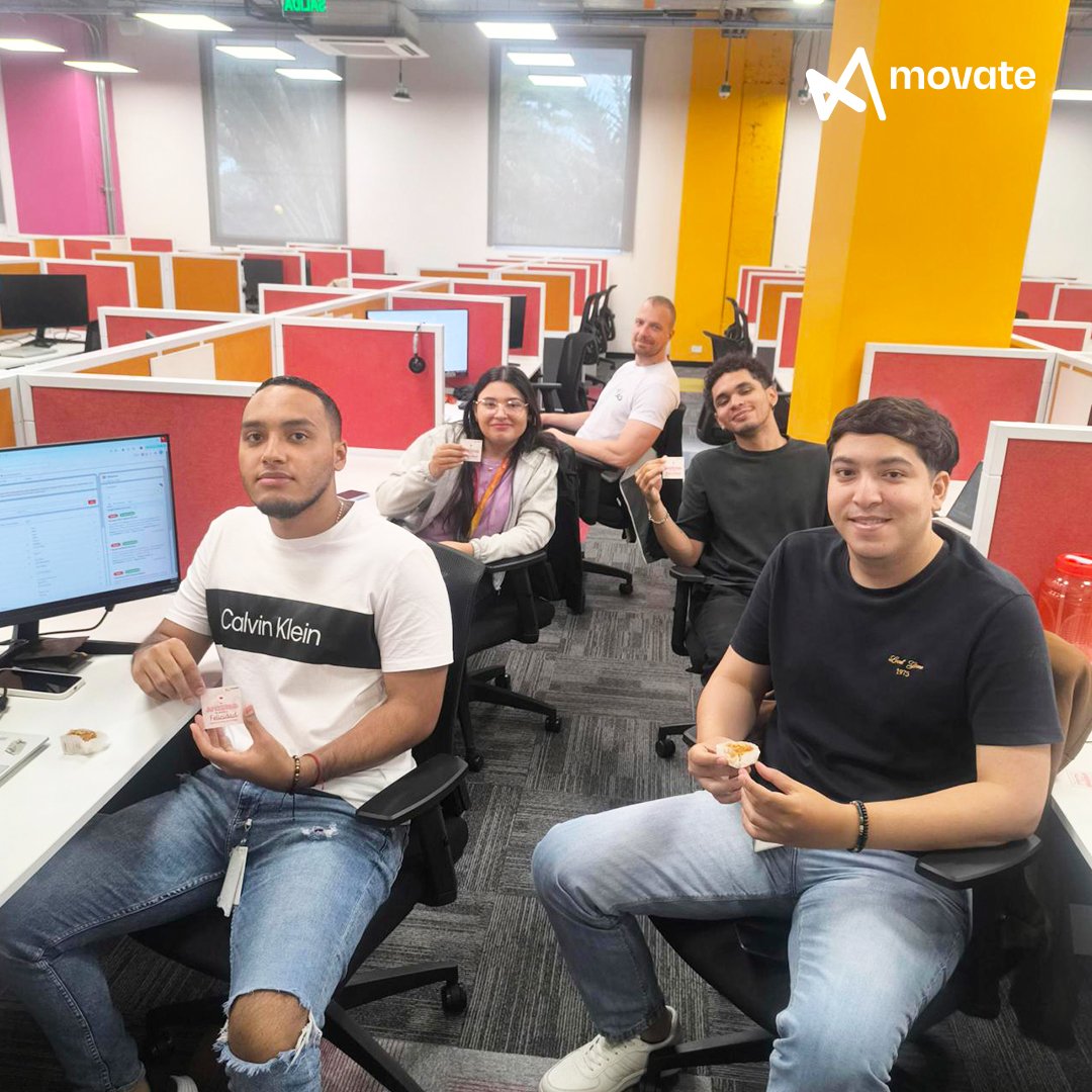 movate_inc's tweet image. As they always say, "A day spent with friends is always a day well spent," and that's why our #Movators from #Colombia celebrated "Día del Amor y la Amistad," aka the day of love and friendship. Here's a glimpse!✨
#Movate #LifeAtMovate #LoveAndFriendshipDay #OfficeBuddies #Fun