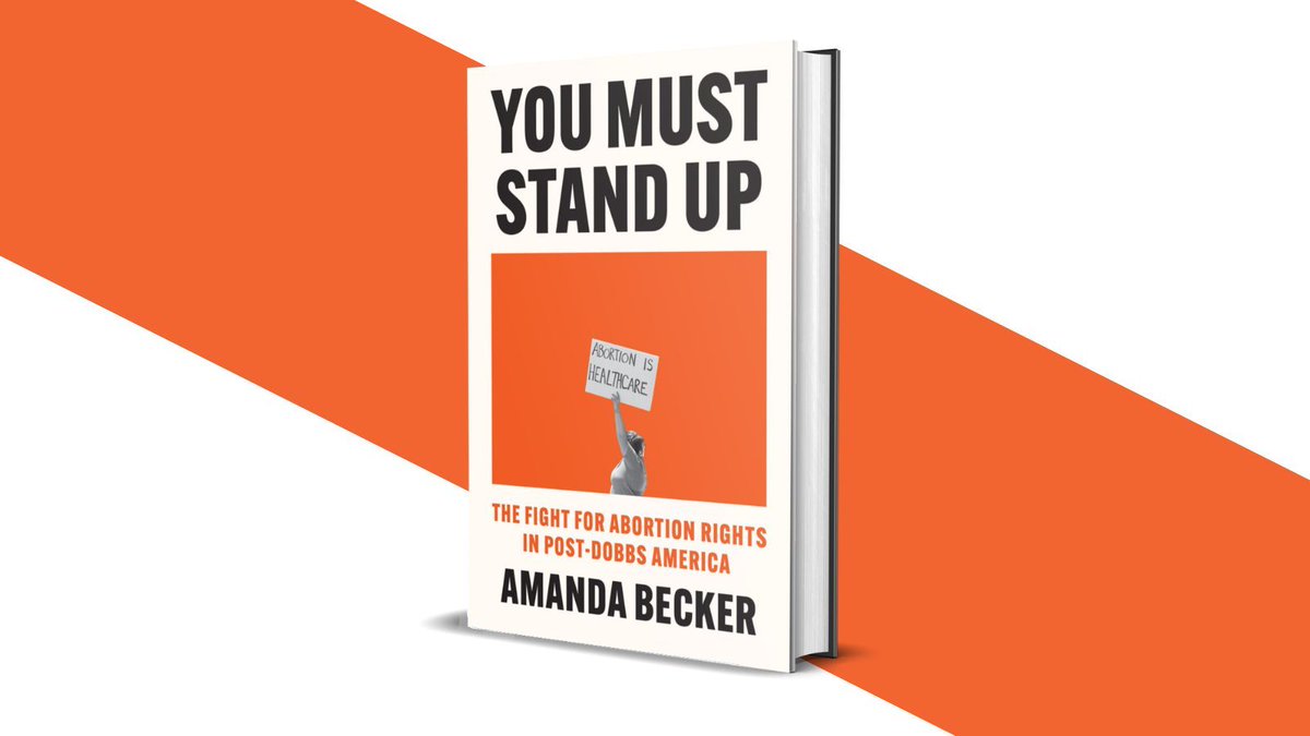 flint_books's tweet image. A stunning portrait of a country in historic upheaval in the aftermath of the overturning of Roe vs Wade. 

Order 'You Must Stand Up' by @AmandaBecker now: buff.ly/4aUuKdc 📙 ✨ 

#roevswade #abortion #womensrights #prochoice