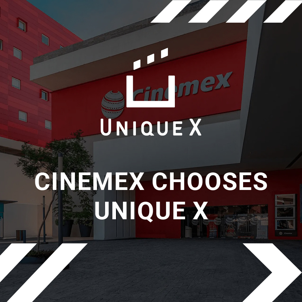 WeAreUniqueX's tweet photo. Unique X is thrilled to announce our new partnership with Cinemex. Operating 2,663 screens across Mexico, they will adopt the RosettaBridge Eco Theatre Management System, RosettaNet Circuit Management System and Smart Trailering solutions. 

Read more: https://t.co/nyFyRZfZaf https://t.co/36l6J5s1ii