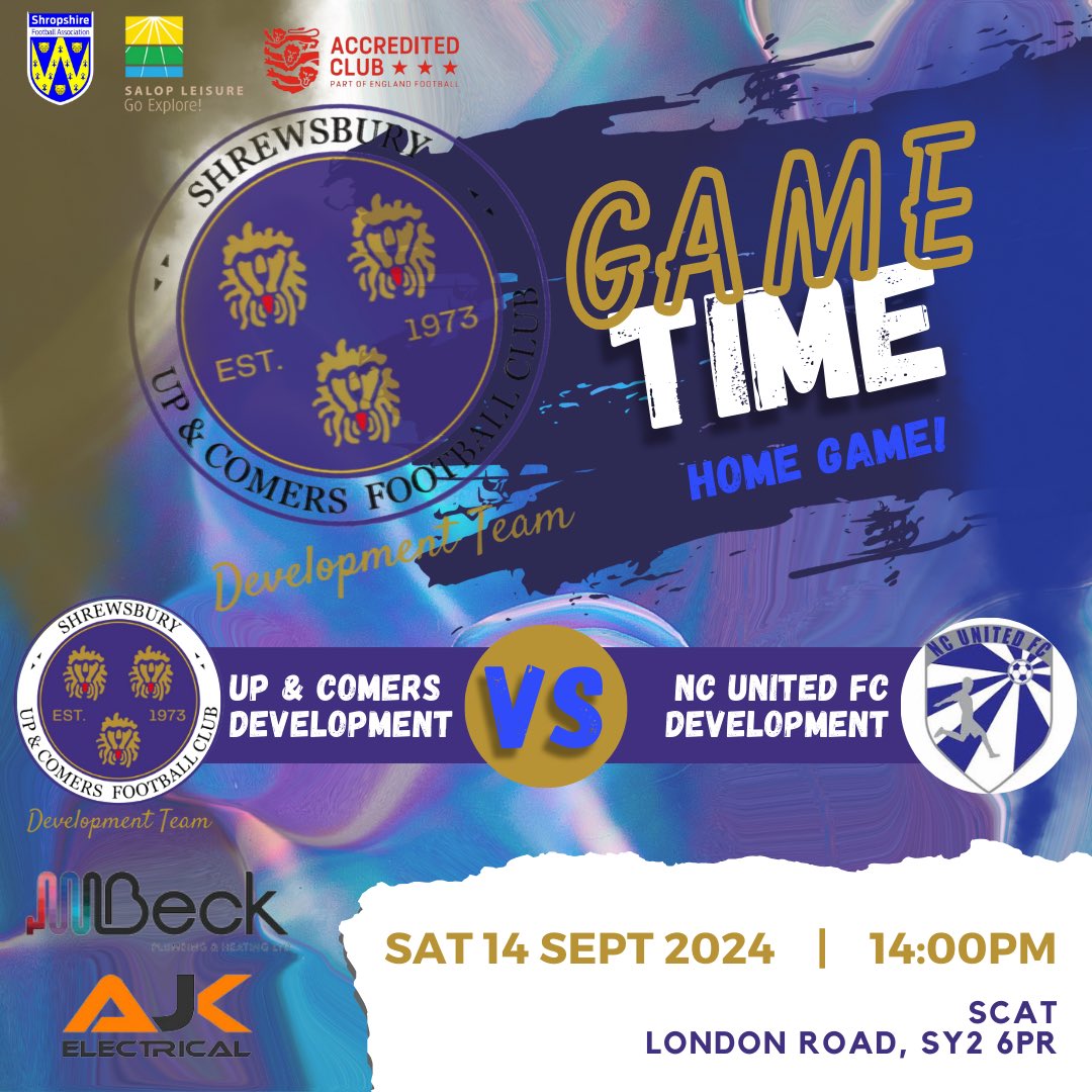 UpnComersMensFC's tweet photo. Come down and support the lads this weekend 🍻
It’s sure to be a good game as we take on 4th place, @ncutdfc_1stDev Development ⚽️
⚠️NOTE: this game will now be played at SCAT⚠️
#upandcomersdev #suac #homegame https://t.co/1L97ZDrcxD