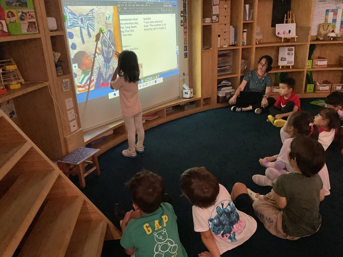 shemogani's tweet image. Is it taller than the teacher?
🤔How can I make a tower that is taller than the teacher? #inquiry #pypchat
🤔How can we measure the height of the tower?
Exploring #design, #measurement #tools #balance in K2 @NISChina shemo.edublogs.org/2024/09/10/tal…