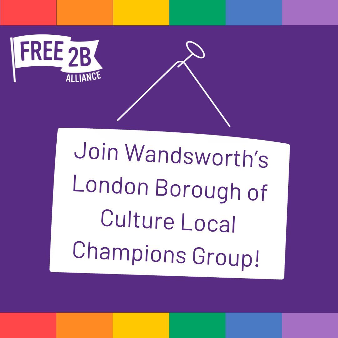 Free2B (@free2b_alliance) on Twitter photo 📢 Wandsworth residents! Join the Local Champions Group for London Borough of Culture 2025. Apply by 15th Sept! wandsworthart.com/london-borough…
#Wandsworth
@wandsworthart <a href="/CEP_Wandsworth/">Creative Wandsworth Cultural Education Partnership</a> <a href="/WAFfringe/">Wandsworth Arts Fringe</a> 📢 Wandsworth residents! Join the Local Champions Group for London Borough of Culture 2025. Apply by 15th Sept! wandsworthart.com/london-borough…
#Wandsworth
@wandsworthart <a href="/CEP_Wandsworth/">Creative Wandsworth Cultural Education Partnership</a> <a href="/WAFfringe/">Wandsworth Arts Fringe</a>