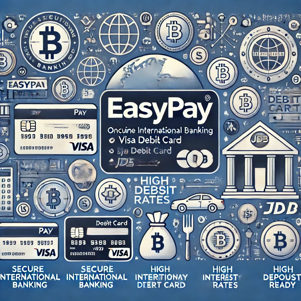 Easypay_JDB's tweet photo. 海外の銀行で口座を開設・預金（外貨）をすることでのメリット♾️ 1.預金を高い金利で預けることができる 2.預金封鎖リスクを免れる 3.資産のポートフォリオを組む 4.外貨建ての資産を保有する https://t.co/pxRUC64cdb