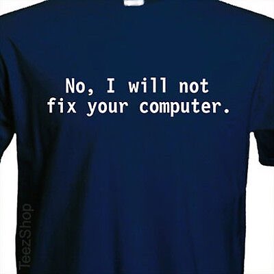 ByYourLogic's tweet image. I liked it so much better when computer guys wore these shirts and rarely did skits. if they did do skits, they were inscrutable invectives against a type of Linux user they disliked. no coincidence that computers were WAY more enjoyable to use when that was the case