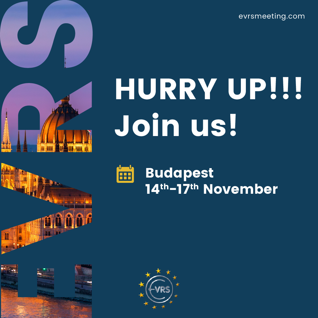 EVRS has garnered significant interest from young ophthalmologists worldwide. 

To encourage their participation in the next meeting, EVRS has introduced a special rate reserved to 𝐮𝐧𝐝𝐞𝐫 𝟒𝟎 𝐨𝐩𝐡𝐭𝐡𝐚𝐥𝐦𝐨𝐥𝐨𝐠𝐢𝐬𝐭𝐬!
Join us!

#EVRS2024  #Ophthalmologist