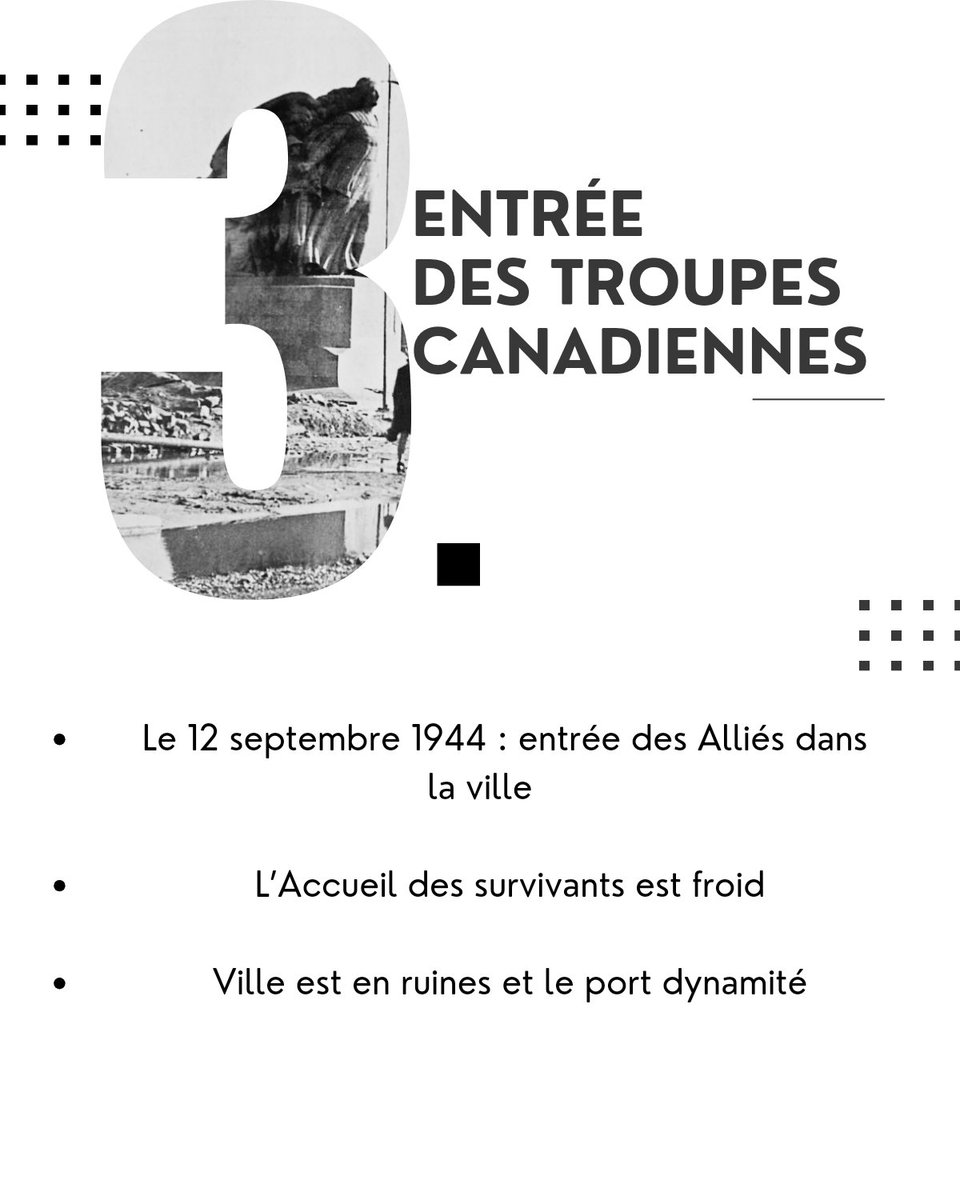 chenel_greg's tweet photo. Libération du Havre il y a 80 ans 

Aujourd'hui ce n'est pas juste une fête de la victoire. 
On célèbre la fin de l'occupation, 
On se rappelle aussi du drame: la ville a été détruite à 85 % et des milliers de Havrais et Havraises ont perdu la vie sous les bombardements alliés https://t.co/Z6EOsfqgSR