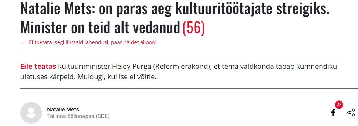 KiislerSiim's tweet photo. Silmakirjalikkuse tipptase:
Sotsid lepivad valitsuses kokku Reformi ministri rahalised võimalused, seejärel ässitavad inimesi streikima oma valitsuspartneri riigimeheliku kärpeotsuse vastu.
SDE puhul ebamoraalne käitumine enam ei üllata,aga miks tahab Reform olla  sotside puudel? https://t.co/HSZQA9hp9j