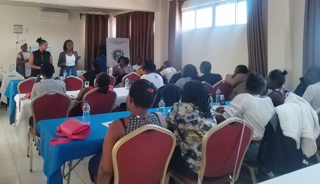 11/9/2024: TINADA joins Akili Dada and KEFEADO in a capacity-building session to empower young women, girls, and people with disabilities. The focus was on equipping them with skills to actively engage in leadership and decision-making in civil and political spaces.