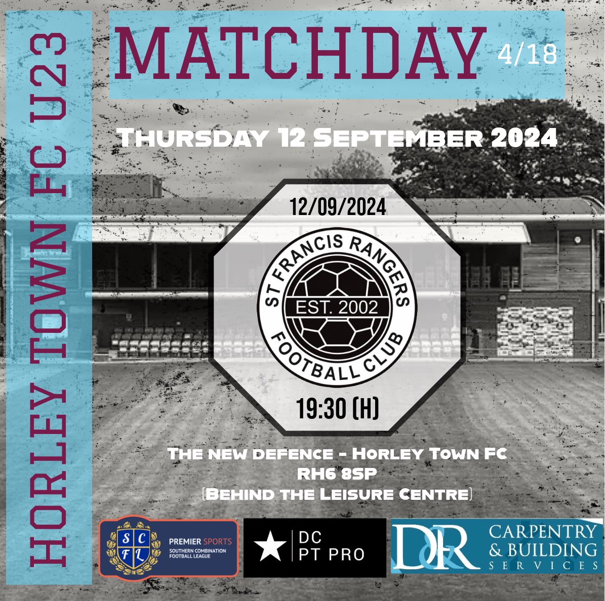 HTFCU23U18's tweet photo. πππππππ! π«΅
Show your support! π£οΈ
π @StFrancisRanger U23
ποΈ Thursday 12 September 2024
β° 19:30
ποΈ The New Defence, RH6 8SP
ποΈ Β£3/Β£1
#HTFCFamily #HTFCU23 #HTFC π£π΅ https://t.co/EGNigWiTAR