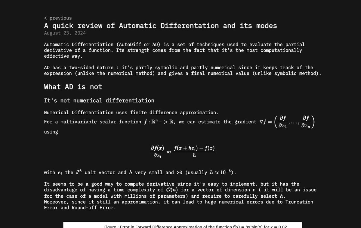 tayheau's tweet photo. Made a post about Autodiff : https://t.co/GnmhoXhscb https://t.co/gVkVdxSTcS