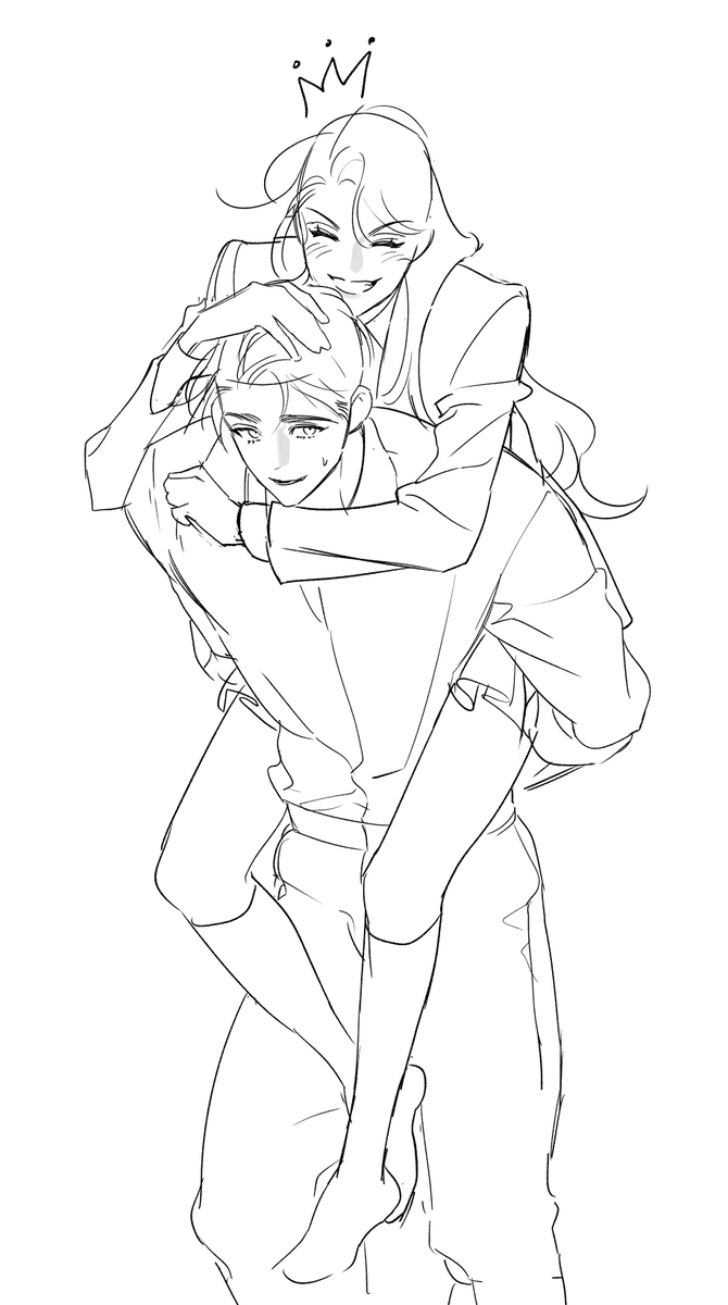 mo7757000237's tweet image. #트레틀
#이메레스
공주님을 모셔보십셔!!!!! 
자캐그리려다가 대충 끼적인거라 인체 수정해서 사용하세요 😎👍