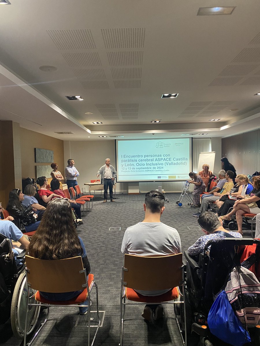 AspaceCyL's tweet image. Comenzamos el I Encuentro de Personas con #ParalisisCerebral de #ASPACE #CastillayLeon 
#proyectorumbo @MSocialGob