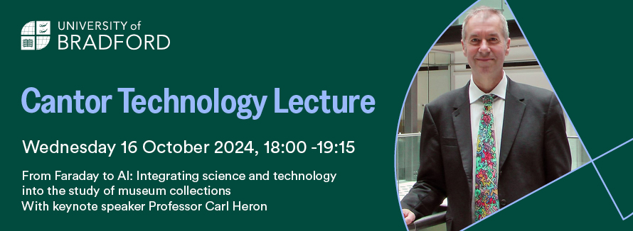 📅 Excited for the next Cantor Technology Lecture: "From Faraday to AI: Integrating Science &amp; Technology in Museum Studies" with Professor Carl Heron! Explore how tech and science shape museum collections and their future. 🏛️🔗tinyurl.com/ydhkxccx