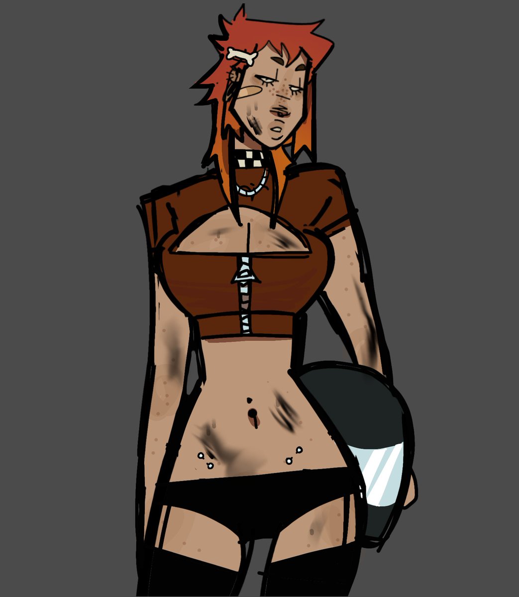 zum6rain's tweet photo. RIDE!!! Aries cardi but i forgot her tattoos #gorillazoc #gtwt https://t.co/URZbVSWGBa